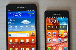 Подробный обзор Android-смартфона Samsung Galaxy Note (GT-N7000) Аккумуляторы мобильных устройств отличаются друг от друга по своей емкости и технологии